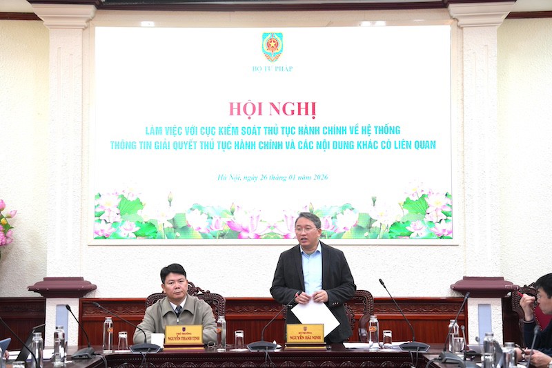 Hệ thống thông tin giải quyết thủ tục hành chính dự kiến sẽ vận hành toàn quốc từ ngày 1/7/2026