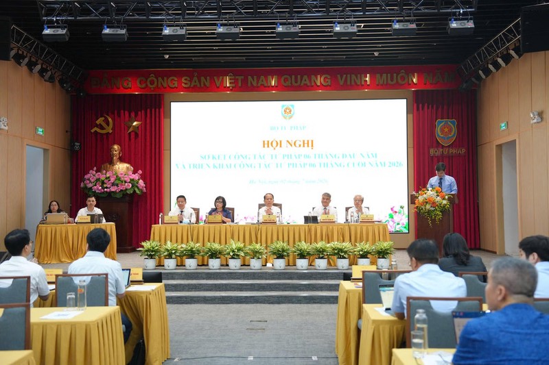 Hội nghị sơ kết công tác tư pháp 6 tháng đầu năm: Tập trung trao đổi về những nhiệm vụ lớn, những vấn đề đang được quan tâm