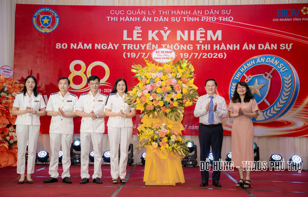 Ảnh đại diện Thi hành án dân sự tỉnh Phú Thọ kỷ niệm 80 năm Ngày truyền thống