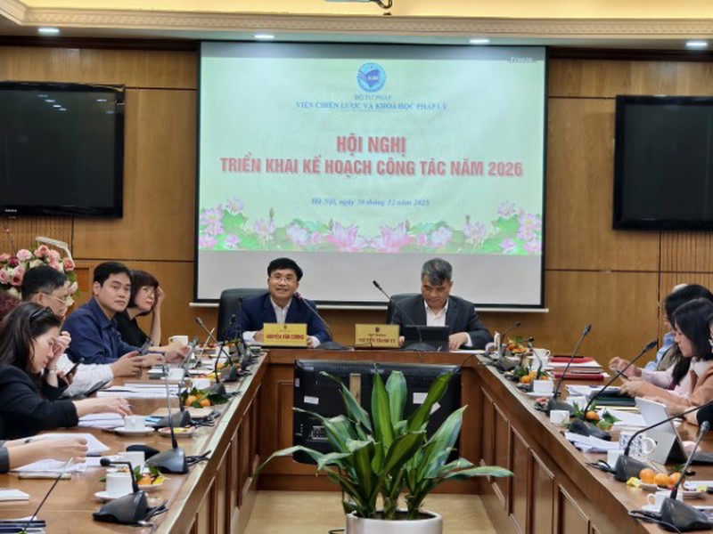 Viện Chiến lược và Khoa học pháp lý: Khẳng định vị thế "tham mưu chiến lược" trong kỷ nguyên mới