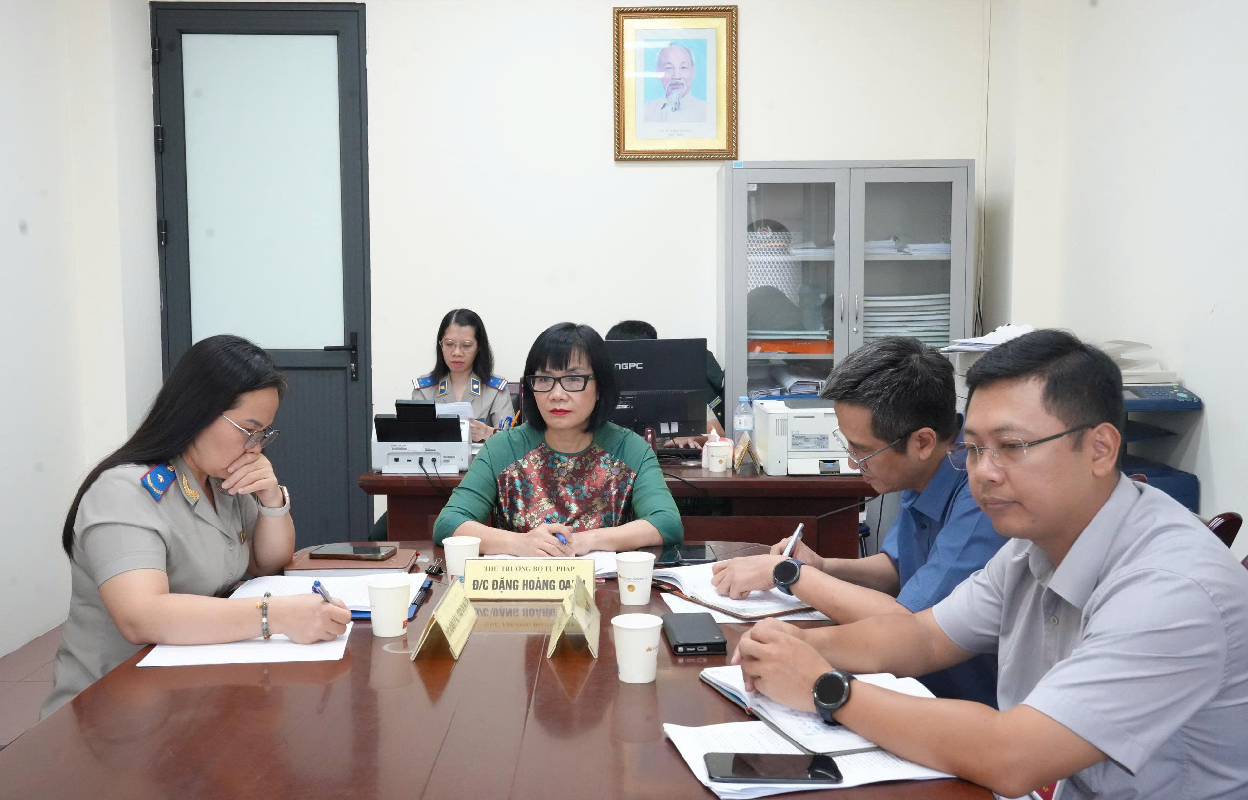 Lãnh đạo Bộ Tư pháp tiếp công dân định kỳ tháng 7/2026