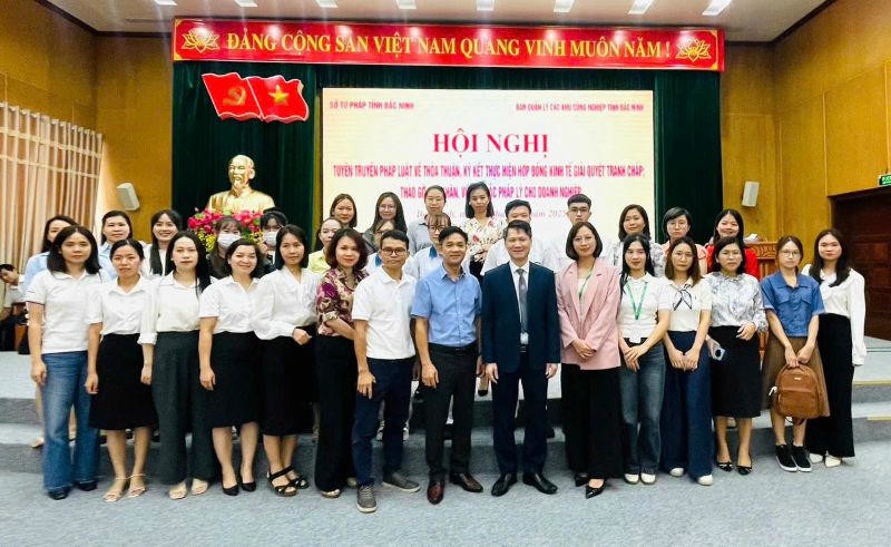 Ngành Tư pháp tỉnh Bắc Ninh góp phần tích cực vào sự phát triển Kinh tế - Xã hội của địa phương