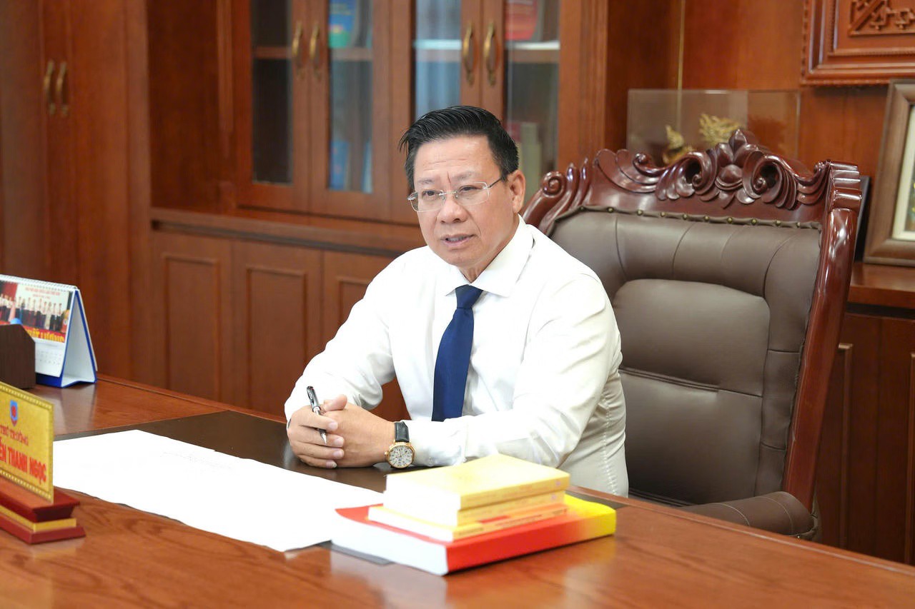 Thứ trưởng Bộ Tư pháp Nguyễn Thanh Ngọc. (Ảnh: P.Mai)

