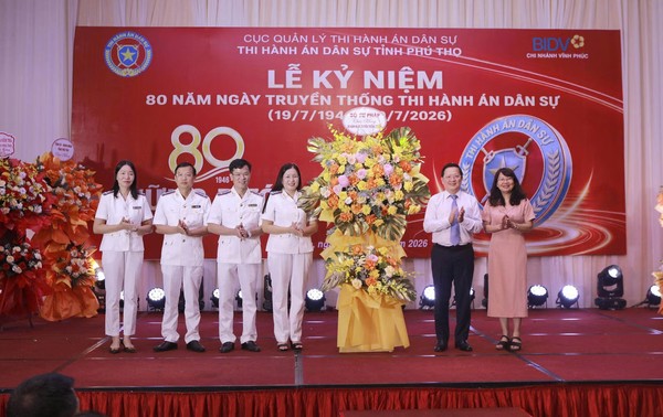 Ảnh đại diện Thi hành án dân sự tỉnh Phú Thọ: Phát huy truyền thống 80 năm, vững bước vì công lý
