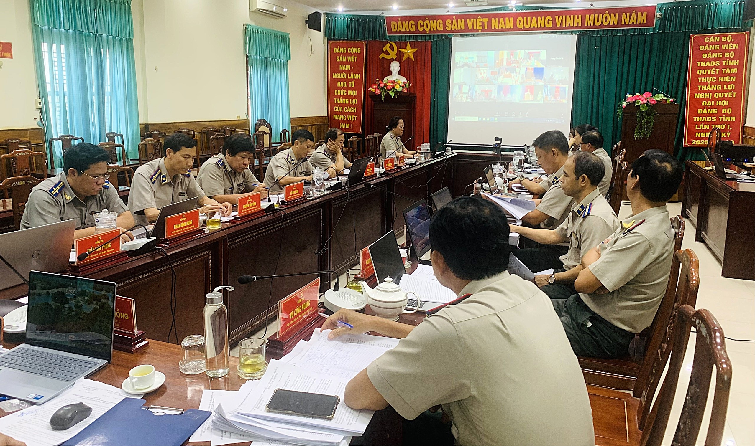 Ảnh đại diện Đảng ủy THADS tỉnh Gia Lai: Hội nghị đánh giá kết quả công tác xây dựng Đảng 7 tháng đầu năm 2026