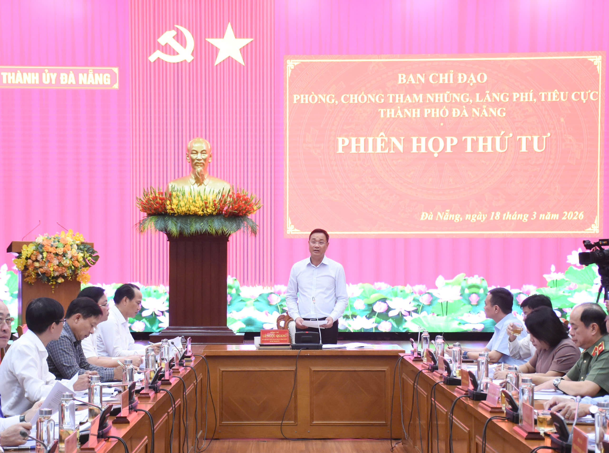 Ảnh đại diện Thư chúc mừng của đồng chí Lê Ngọc Quang,  Uỷ viên ban Chấp hành Trung ương Đảng, Bí thư Thành uỷ,  Trưởng Đoàn đại biểu Quốc hội đơn vị thành phố