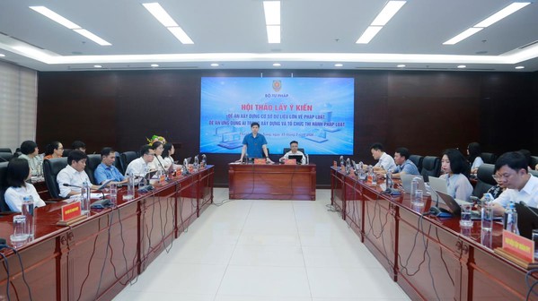 Ảnh đại diện Lấy ý kiến về Đề án dữ liệu lớn và ứng dụng AI phục vụ xây dựng, thi hành pháp luật