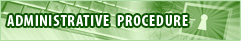 Administrative Producedure
