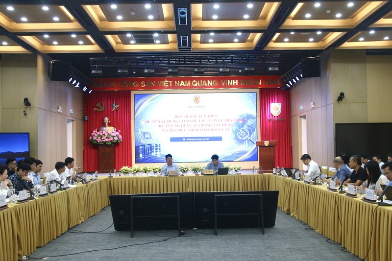 Hoàn thiện nền tảng dữ liệu pháp luật phục vụ chuyển đổi số quốc gia