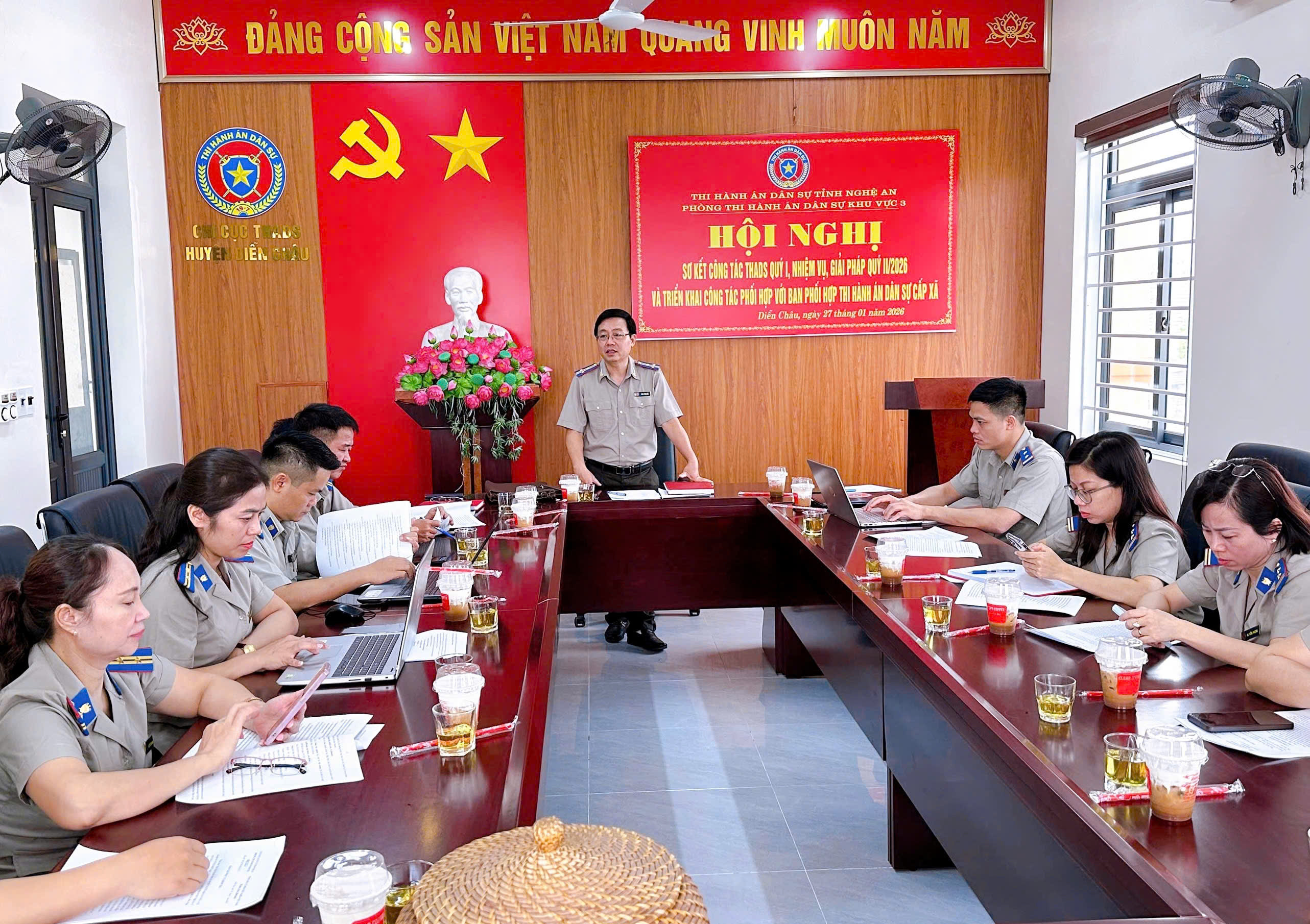 Ảnh đại diện thi hành án dân sự tỉnh nghệ an chủ động hoàn thành nhiệm vụ kiểm tra nội bộ năm 2026 - tạo nền tảng tăng cường kỷ luật, kỷ cương và nâng cao hiệu quả quản lý, điều hành
