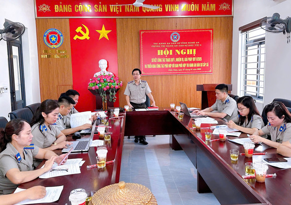 Ảnh đại diện THI HÀNH ÁN DÂN SỰ TỈNH NGHỆ AN CHỦ ĐỘNG HOÀN THÀNH NHIỆM VỤ KIỂM TRA NỘI BỘ NĂM 2026 - TẠO NỀN TẢNG TĂNG CƯỜNG KỶ LUẬT, KỶ CƯƠNG VÀ NÂNG CAO HIỆU QUẢ QUẢN LÝ, ĐIỀU HÀNH