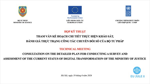 Ảnh đại diện Cục Công nghệ thông tin tổ chức cuộc họp kỹ thuật lần thứ nhất tham vấn kế hoạch khảo sát, đánh giá thực trạng công tác chuyển đổi số tại Bộ Tư pháp