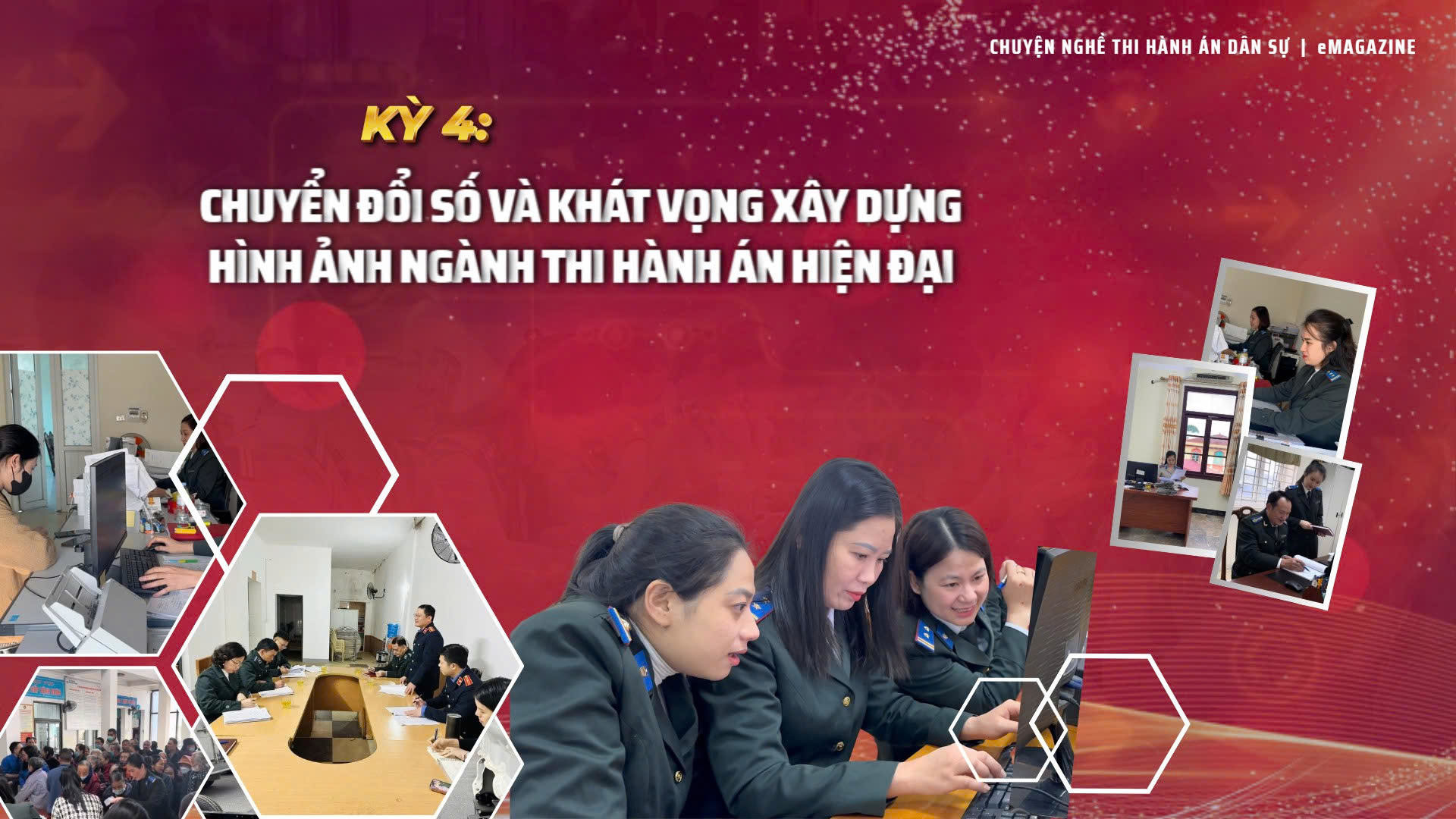 Ảnh đại diện Thế hệ trẻ giữ lửa công lý: Khát vọng cống hiến, giữ vững niềm tin Kỳ 4: Chuyển đổi số và khát vọng xây dựng hình ảnh ngành thi hành án dân sự hiện đại