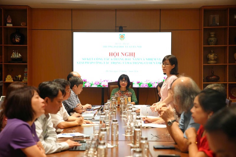Khẳng định vị thế cơ sở giáo dục đại học lớn, đóng góp hiệu quả vào kết quả chung của ngành Tư pháp