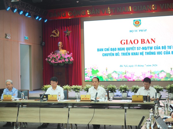 Ảnh đại diện Cập nhật, hoàn thiện Nền tảng tổng hợp, phân tích dữ liệu tập trung của Bộ Tư pháp