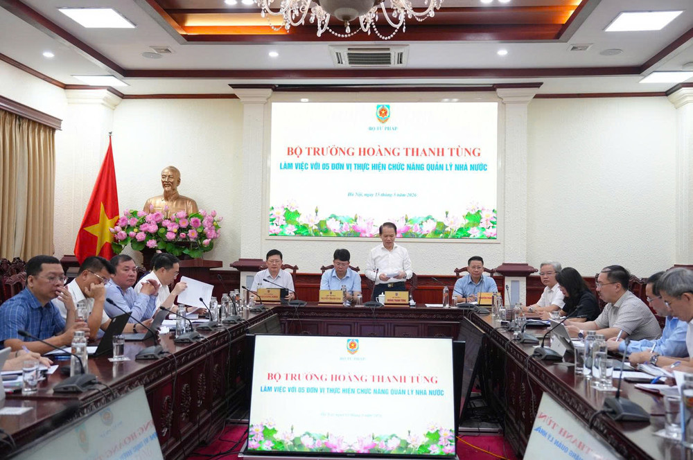 Ảnh đại diện Bộ Tư pháp thúc đẩy đổi mới tư duy quản lý, tăng tốc chuyển đổi số và cải cách thủ tục hành chính