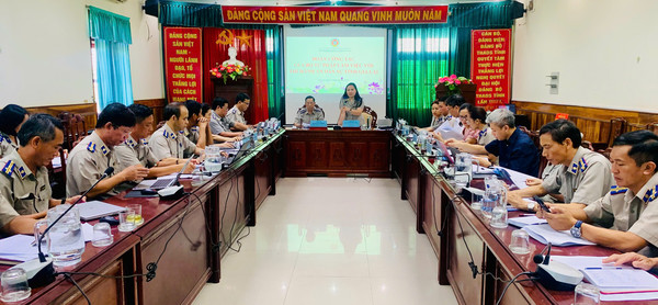 Ảnh đại diện Đoàn công tác Bộ Tư pháp: Làm việc với THADS tỉnh Gia Lai về sơ kết một năm sắp xếp Hệ thống cơ quan THADS