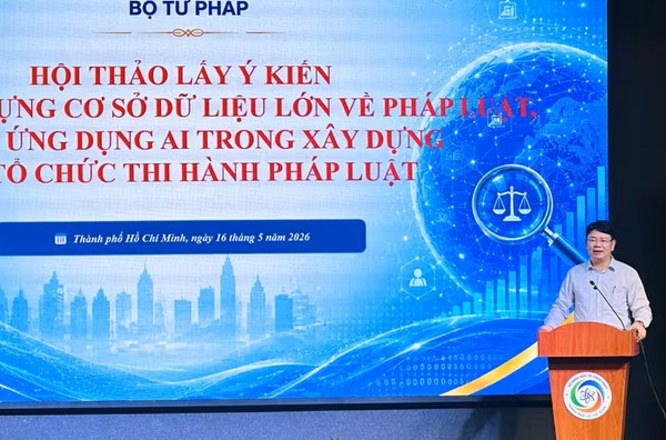 Ảnh đại diện Xây dựng cơ sở dữ liệu lớn và ứng dụng AI trong lĩnh vực pháp luật: Bước chuyển mạnh của Ngành tư pháp