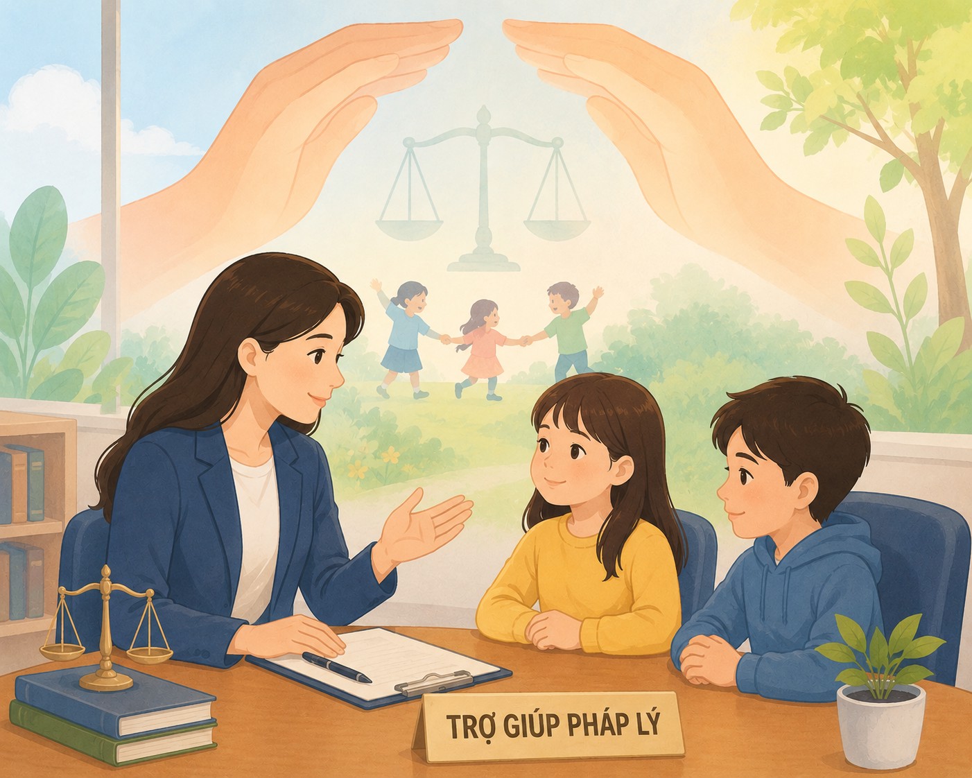 Trợ giúp pháp lý là ‘tấm khiên’ bảo vệ trẻ em
