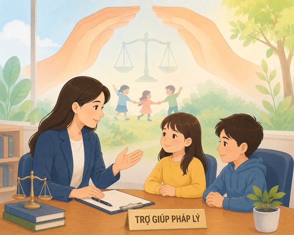 Ảnh đại diện Trợ giúp pháp lý là ‘tấm khiên’ bảo vệ trẻ em