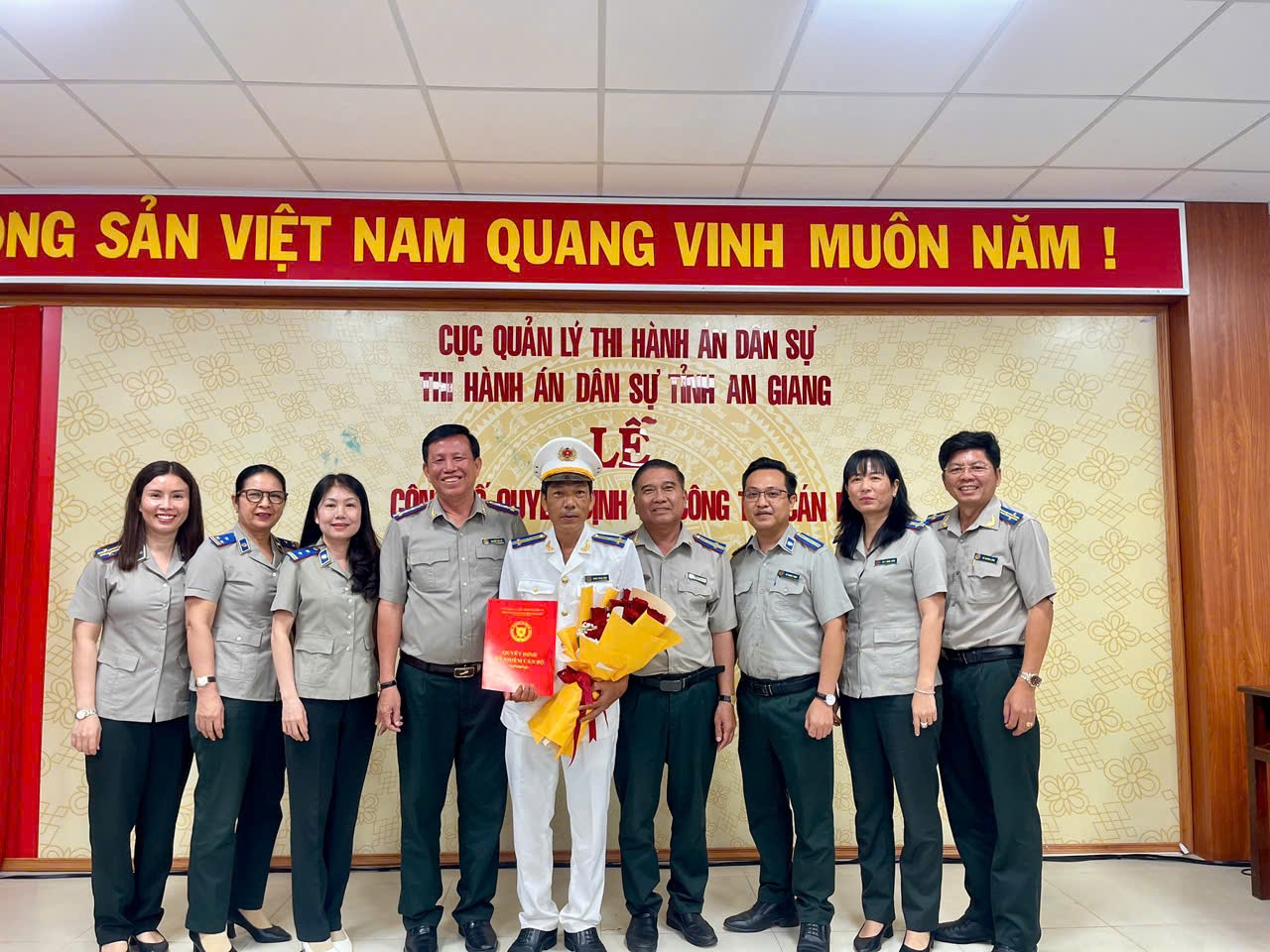 Ảnh đại diện HỘI NGHỊ CÔNG BỐ QUYẾT BỔ NHIỆM CHỨC VỤ LÃNH ĐẠO PHÓ TRƯỞNG THI HÀNH ÁN DÂN SỰ TỈNH AN GIANG