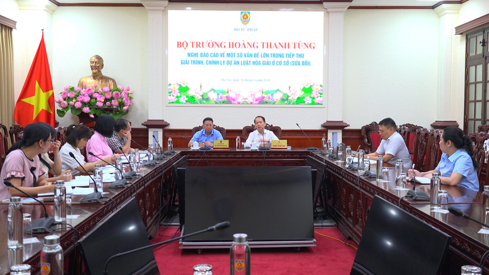 Ảnh đại diện Đẩy nhanh hoàn thiện dự án Luật Hòa giải ở cơ sở (sửa đổi)