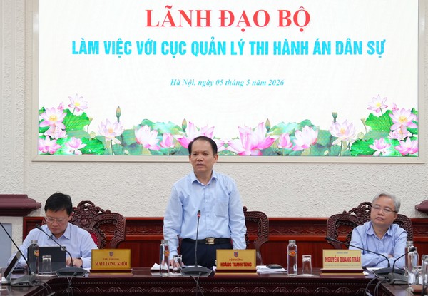 Đẩy nhanh tiến độ các văn bản hướng dẫn, tạo thể chế đồng bộ thi hành Luật Thi hành án dân sự