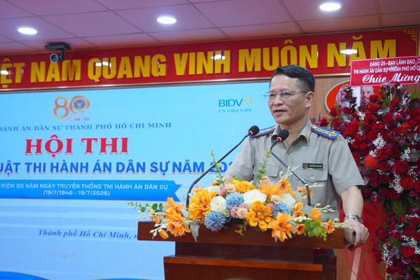 Ảnh đại diện Thi hành án dân sự Thành phố Hồ Chí Minh:  Hơn 1.000 công chức, người lao động đồng loạt thi tìm hiểu Luật Thi hành án dân sự năm 2025