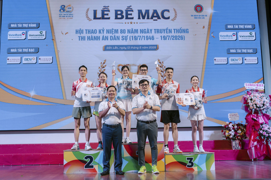 Ảnh đại diện THADS tỉnh Thanh Hóa giành hai giải vàng tại Hội thao khu vực miền Trung – Tây Nguyên