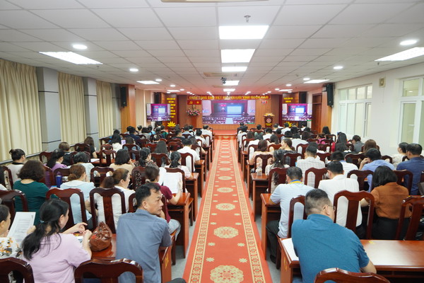 Ảnh đại diện Đảng bộ Thi hành án dân sự Thành phố Hồ Chí Minh tham dự Hội nghị trực tuyến quán triệt Nghị quyết số 09-NQ/TW của Bộ Chính trị