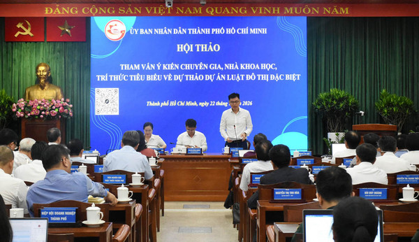 Ảnh đại diện tp hồ chí minh ghi nhận ý kiến các chuyên gia về dự thảo luật đô thị đặc biệt