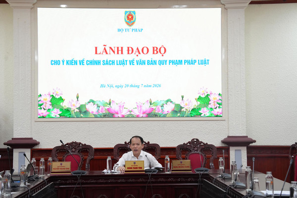 Ảnh đại diện Xây dựng dự án Luật về VBQPPL: Cơ hội để hoàn thiện hệ thống pháp luật theo yêu cầu phát triển của đất nước