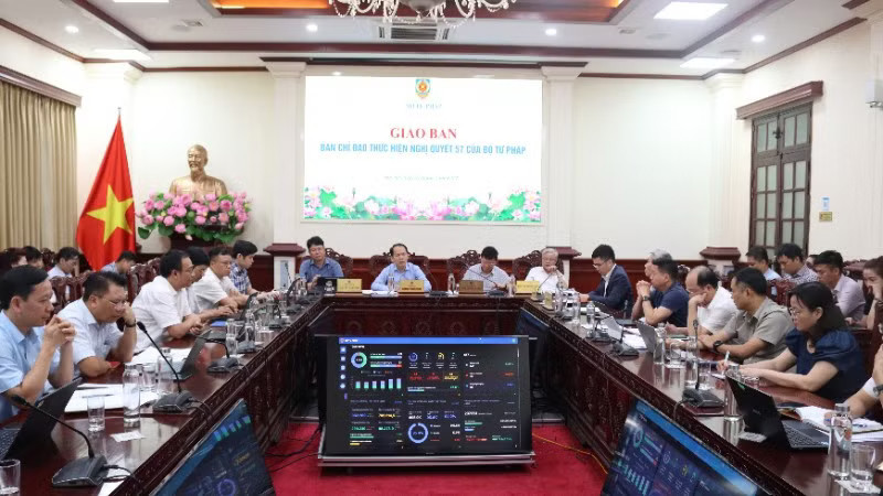 Ảnh đại diện Bộ Tư pháp tập trung tháo gỡ điểm nghẽn về chuyển đổi số
