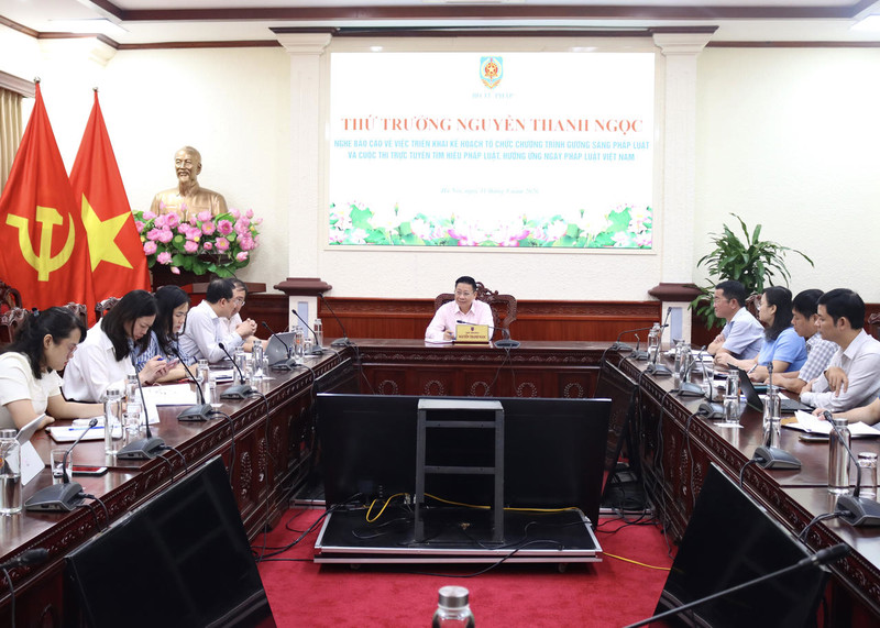 Ảnh đại diện sẵn sàng triển khai các hoạt động hưởng ứng ngày pháp luật việt nam năm 2026
