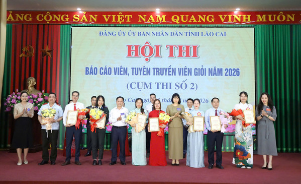 Ảnh đại diện Thi hành án dân sự tỉnh lào cai tham gia hội thi Báo cáo viên, Tuyên truyền viên giỏi năm 2026