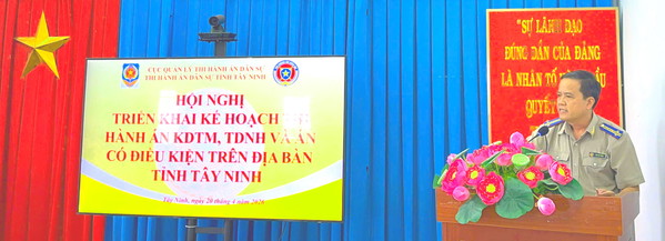 Ảnh đại diện THÔNG BÁO  Kết luận Hội nghị triển khai Kế hoạch thi hành án  kinh doanh thương mại, tín dụng ngân hàng và án có điều kiện  thi hành trên địa bàn tỉnh