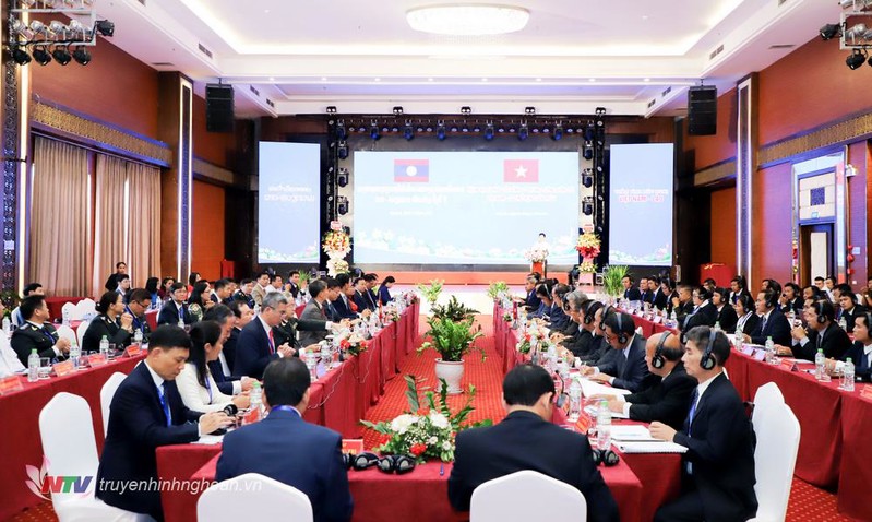 Ảnh đại diện hội nghị tư pháp các tỉnh có chung đường biên giới việt nam - lào mở rộng lần thứ 7: tăng cường hợp tác pháp luật, tư pháp việt nam - lào trong giai đoạn mới