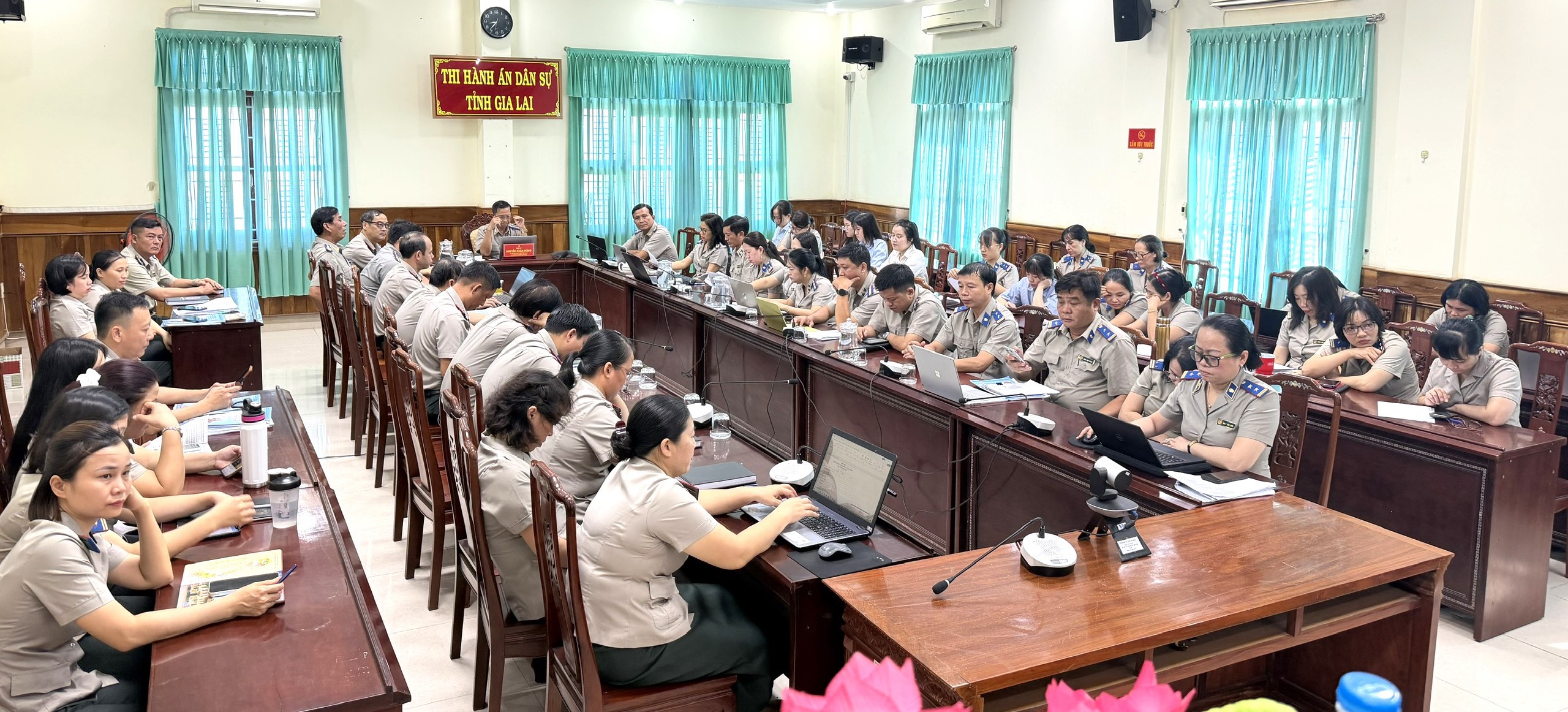 Ảnh đại diện Đảng bộ THADS tỉnh: Học tập, quán triệt Nghị quyết Hội nghị lần thứ ba Ban Chấp hành Trung ương Đảng khóa XIV