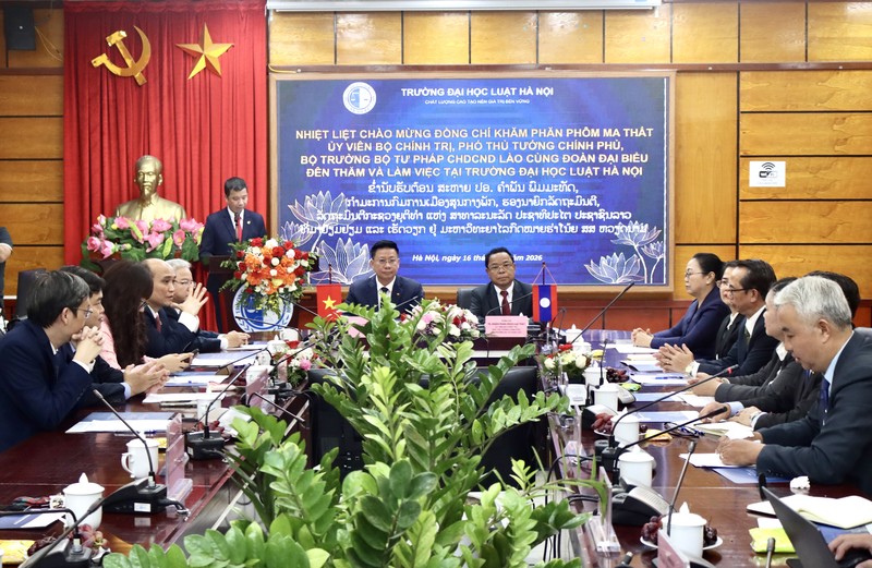 Ảnh đại diện việt nam - lào đẩy mạnh hợp tác đào tạo nguồn nhân lực pháp luật