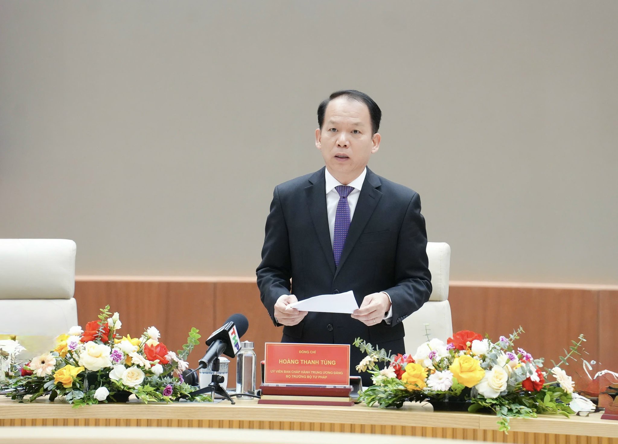 Thư chúc mừng của Bộ trưởng Bộ Tư pháp nhân kỷ niệm 80 năm Ngày truyền thống Thi hành án dân sự