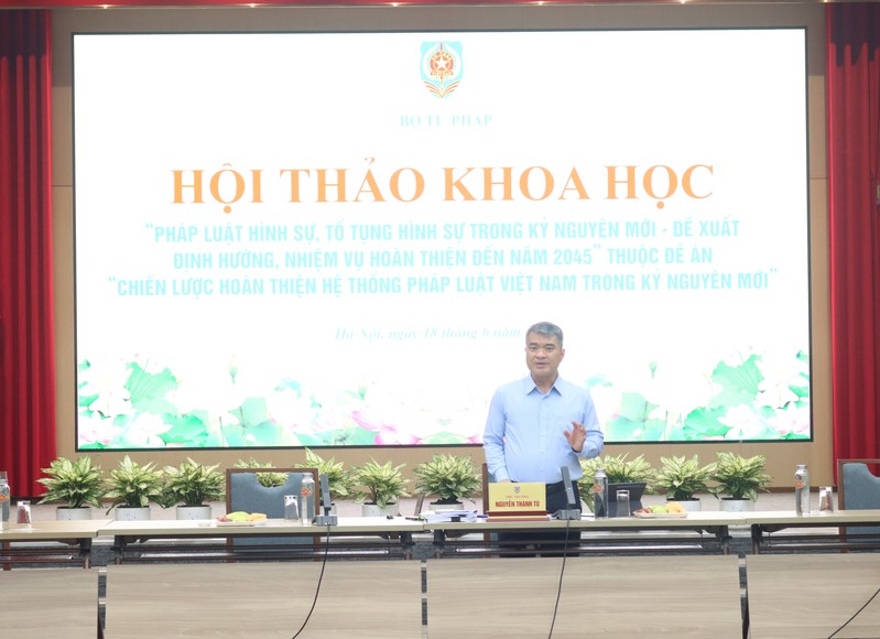 Phải tìm ra được những “từ khóa” trong hoàn thiện pháp luật hình sự, tố tụng hình sự