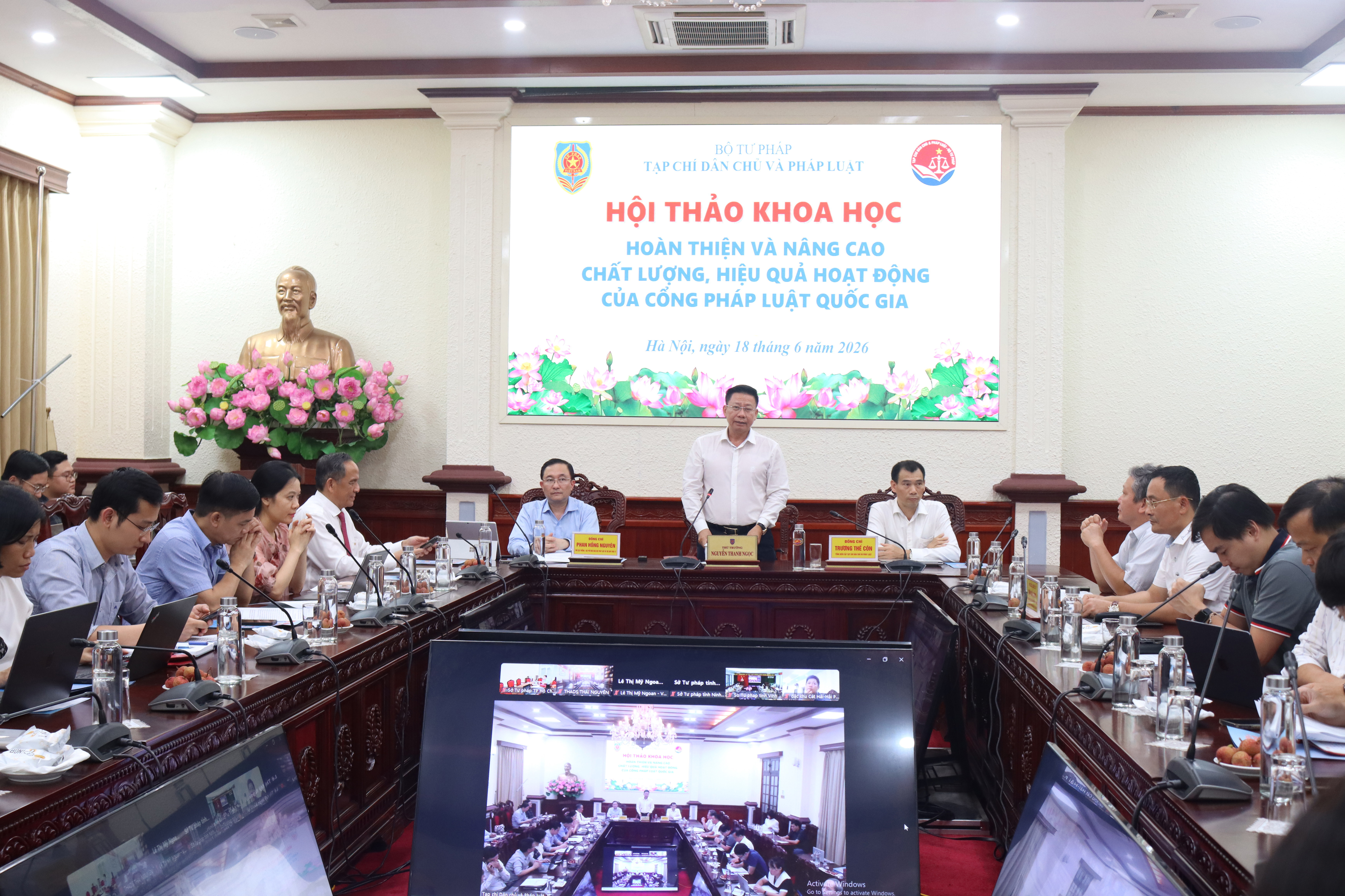 Ảnh đại diện Phát triển Cổng Pháp luật quốc gia đáp ứng yêu cầu phát triển đất nước trong kỷ nguyên mới