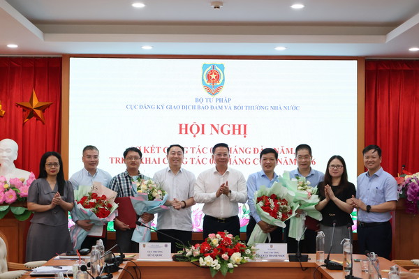 Ảnh đại diện Cục Đăng ký giao dịch bảo đảm và Bồi thường nhà nước tổ chức Hội nghị sơ kết công tác 6 tháng đầu năm và triển khai nhiệm vụ công tác 6 tháng cuối năm 2026