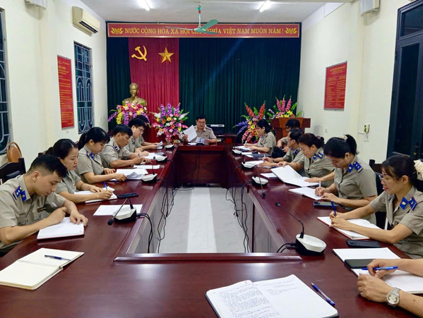 Ảnh đại diện Kiểm tra nội bộ đối với Phòng Thi hành án dân sự khu vực 5 - Tuyên Quang