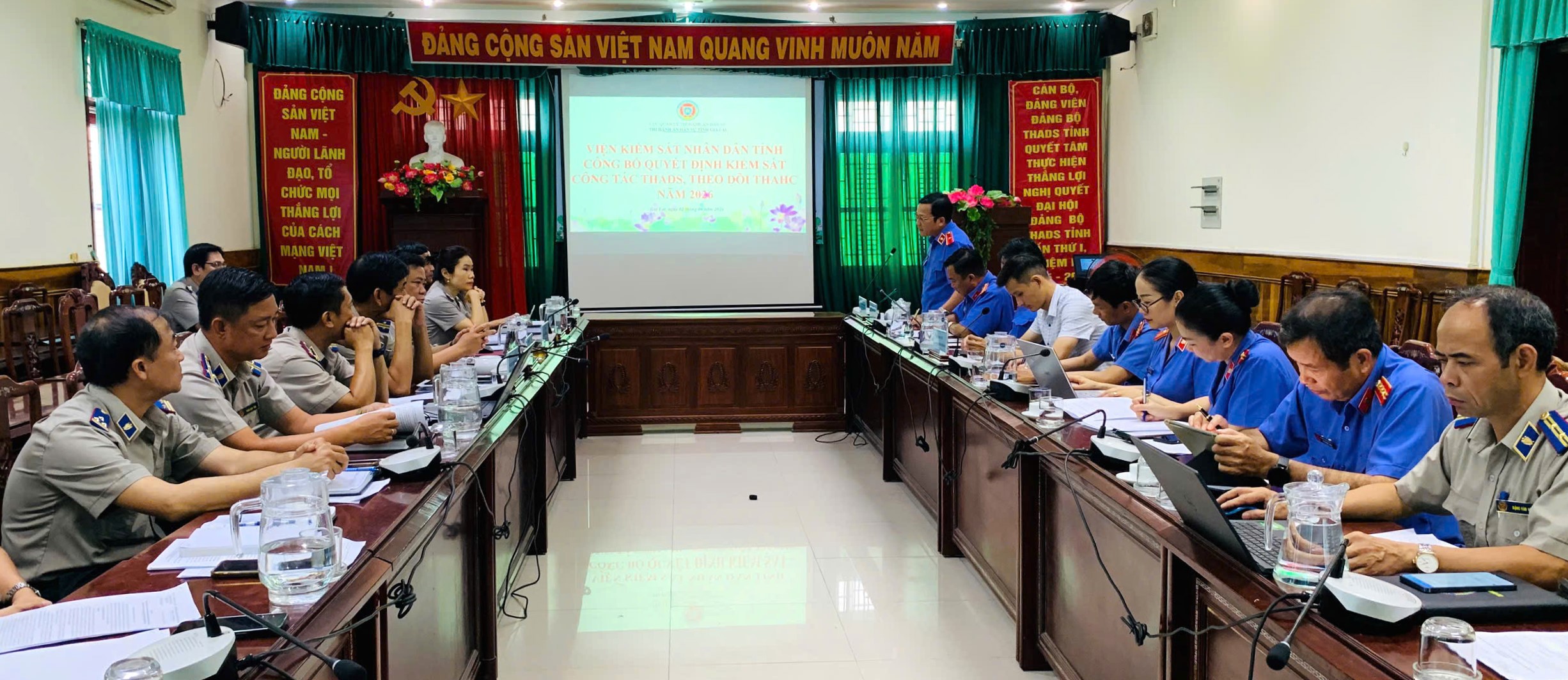 Ảnh đại diện Gia Lai: Viện kiểm sát nhân dân tỉnh kiểm sát công tác Thi hành án dân sự, theo dõi thi hành án hành chính năm 2026          			 