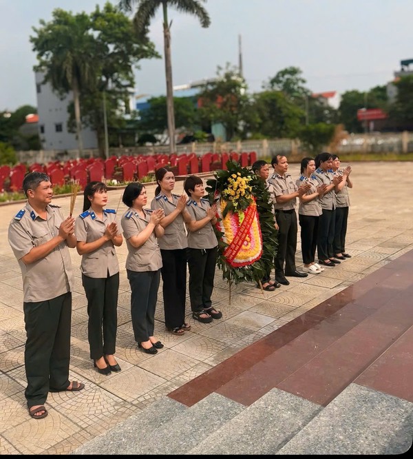 Ảnh đại diện Phòng THADS khu vực 5, tỉnh Ninh Bình tổ chức dâng hương tưởng niệm các Anh hùng Liệt sĩ nhân kỷ niệm 79 năm Ngày Thương binh - Liệt sĩ 