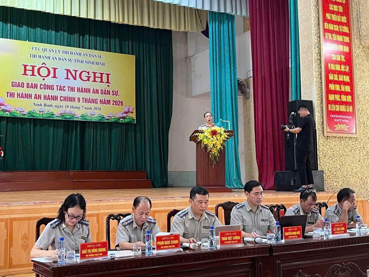 Ảnh đại diện Lễ công bố và trao Quyết định bổ nhiệm chức vụ Trưởng phòng THADS  Khu vực 5 - Ninh Bình