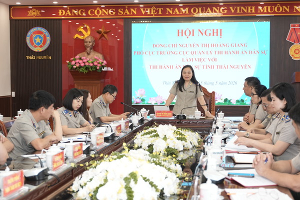 Ảnh đại diện Đồng chí Phó Cục trưởng Cục Quản lý THADS làm việc với cán bộ chủ chốt THADS tỉnh Thái Nguyên: Tăng tốc chuyển đổi số, quyết tâm đổi mới toàn diện, nỗ lực hoàn thành tốt nhiệm vụ chính trị của Ngành THADS trong giai đoạn mới