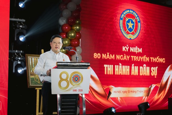Ảnh đại diện Thi hành án dân sự thành phố Hà Nội tổ chức gala chào mừng 80 năm Ngày truyền thống thi hành án dân sự