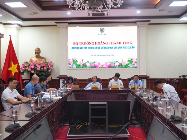 Ảnh đại diện Sửa đổi Quy chế Bộ Tư pháp phải gắn với yêu cầu phân cấp, phân quyền
